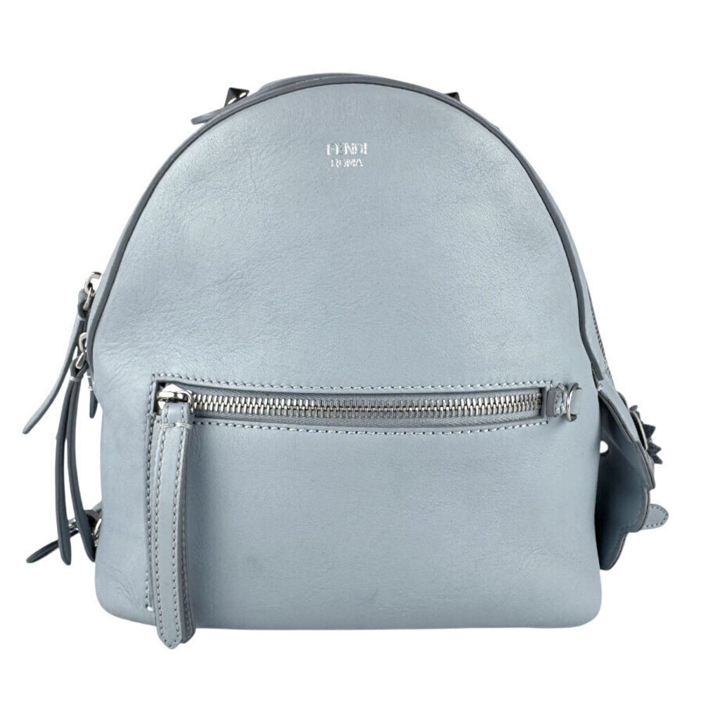 Fendi Backpack Leather Gray